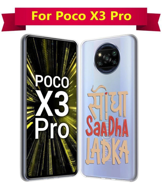 NBOX Printed Cover For Poco X3 Pro