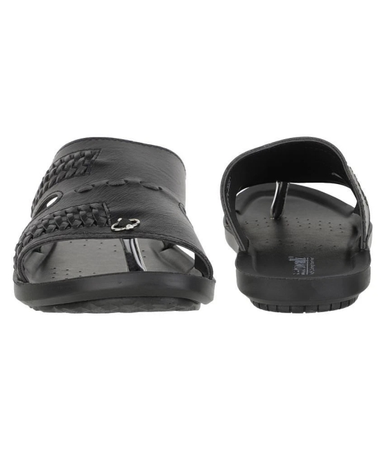 Aerowalk Black Slippers - 6