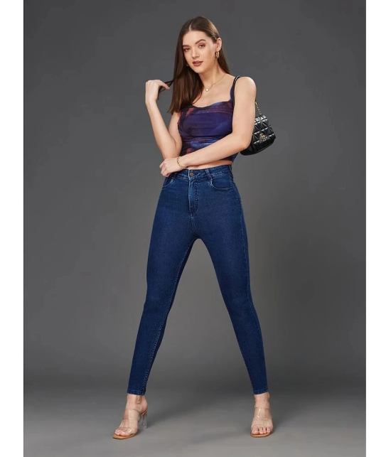 Miss Chase - Blue Denim Skinny Fit Womens Jeans ( Pack of 1 ) - None