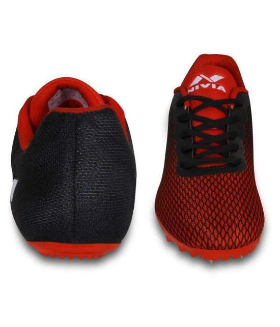 Nivia Stride Track&Field Running Shoes Red - None