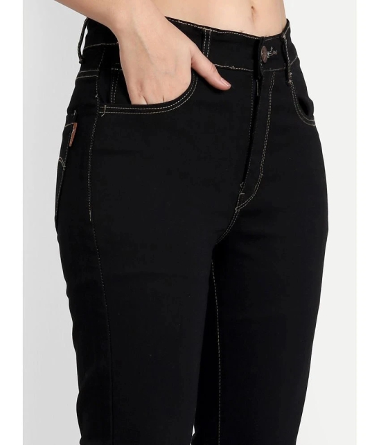 AngelFab - Black Denim Skinny Fit Womens Jeans ( Pack of 1 ) - None