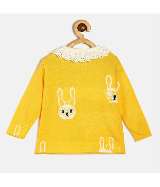 MINI KLUB Baby Girl Yellow Sweater - None