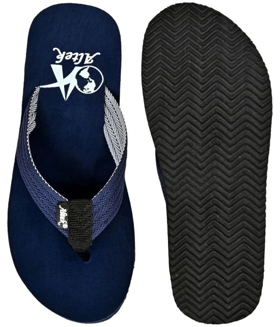 Altek Olive Mens Thong Flip Flop - None