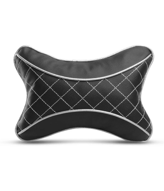 Auto Hub Neck Cushions Set of 4 Black