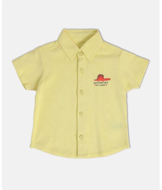 MINI KLUB - Yellow Baby Boy Shirt ( Pack of 1 ) - None