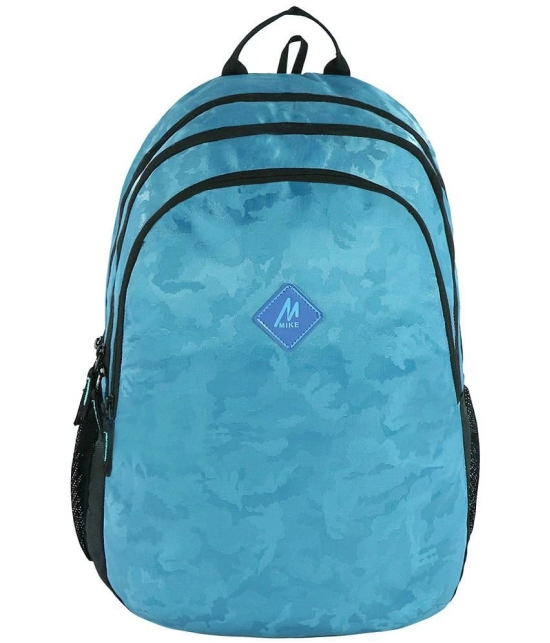 mikebags 34 Ltrs Blue Polyester College Bag - Blue