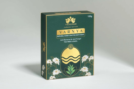 Varanya Tea Tree & Basil Soap 125 gm