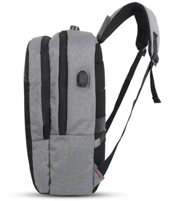 Brandroot 30 Ltrs Light Grey Laptop Bags