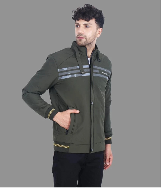 Dollar Polyester Mens Casual Jacket - Green ( Pack of 1 ) - None