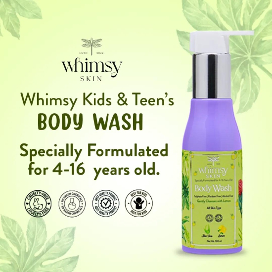 Whimsy Aloe Vera BodyWash (4-16 Years)