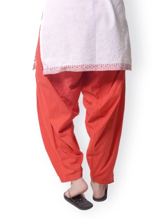 Women White Patiala Pants