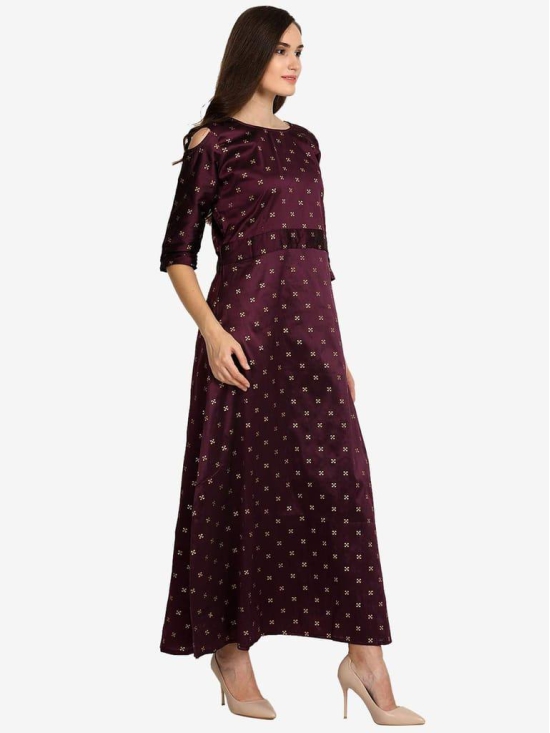 Florence Women's Art Silk Anarkali Dress Material
