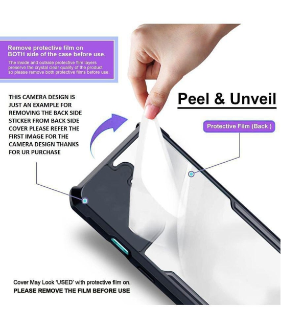 NBOX Bumper Cases Compatible For TPU Glossy Cases Samsung Galaxy S22 Ultra ( Pack of 1 ) - Transparent