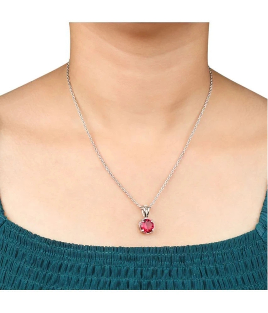 FASHION FRILL Pink Pendant set ( Pack of 2 ) - Pink