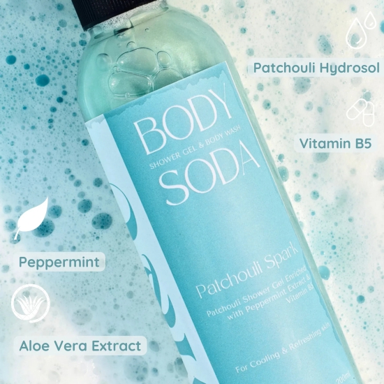 Patchouli Spark Body Wash For Cool Skin