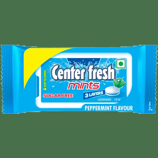 Center Fresh Chewing Gum, 4.5 Gms