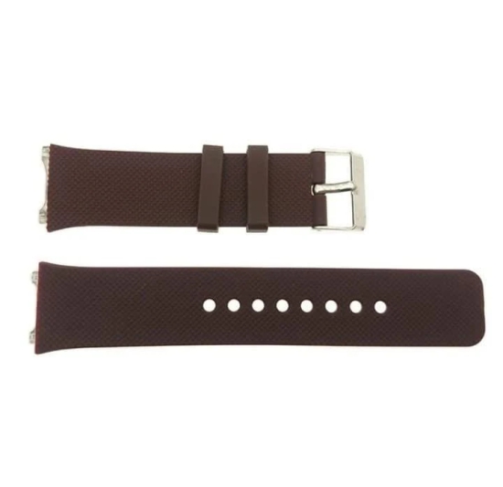 Exelent Smart watch DZ09 band made of silcone strap Brown Colour