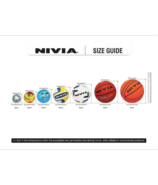 Nivia True Orange Bb-196 Basketball / Ball