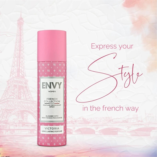 ENVY Victoria + Juliette Deodorant Combo -240ml