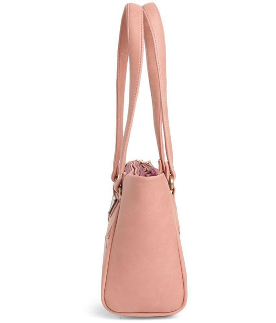 Fostelo - Rose Gold PU Shoulder Bag - Rose Gold