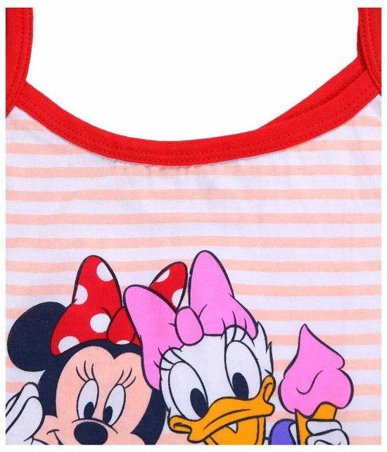 BODYCARE MINNIE & FRIENDS GIRLS VEST DORI NECK SLEEVELESS ASSORTED-PACK OF 3 - None