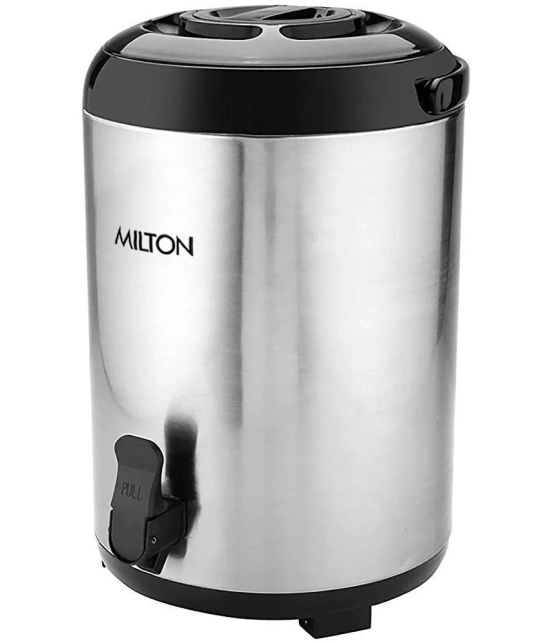 Milton Thermosteel Insulated Water Jug Stellar, Stainless Steel, 8 Litres, Silver - Silver