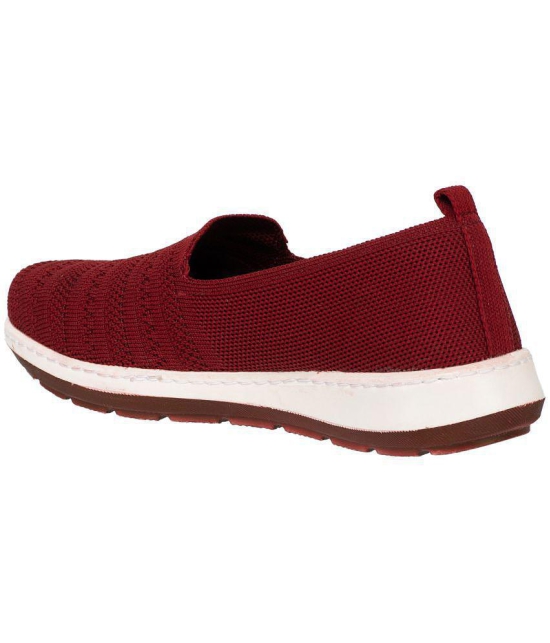 Inblu - Maroon Women's Slip On - None