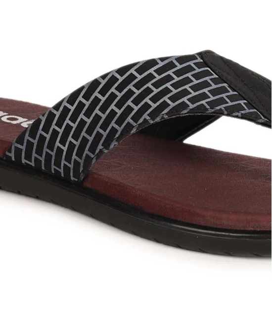 Aadi Maroon Mens Thong Flip Flop - None