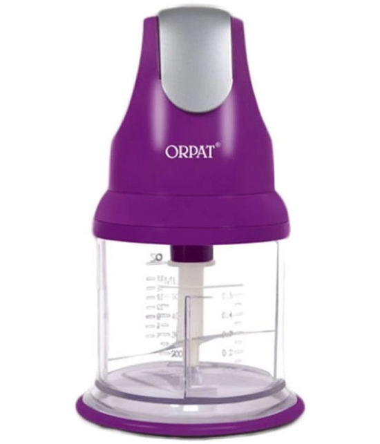 Orpat - Express Chopper Purple Electric Push Button Chopper 250W