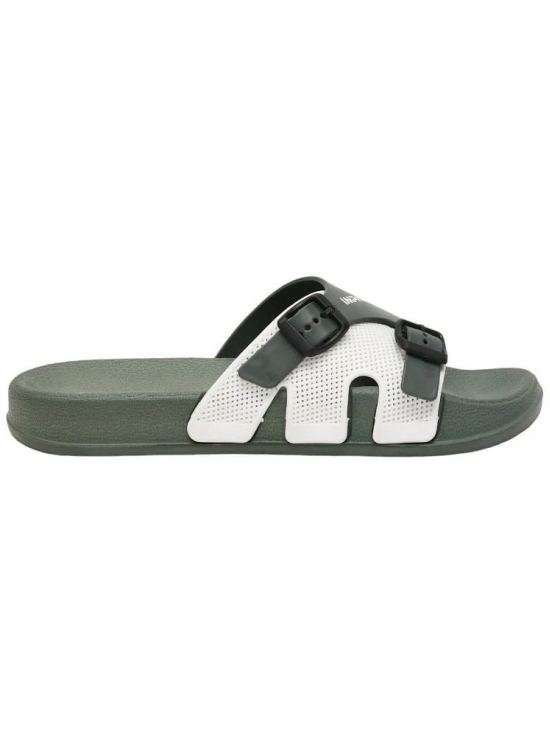 Impakto Olive Mens Slide Flip Flop - None