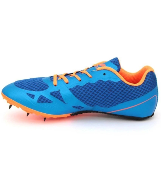 Nivia Running Spikes  Blue Hiking Shoes - 6