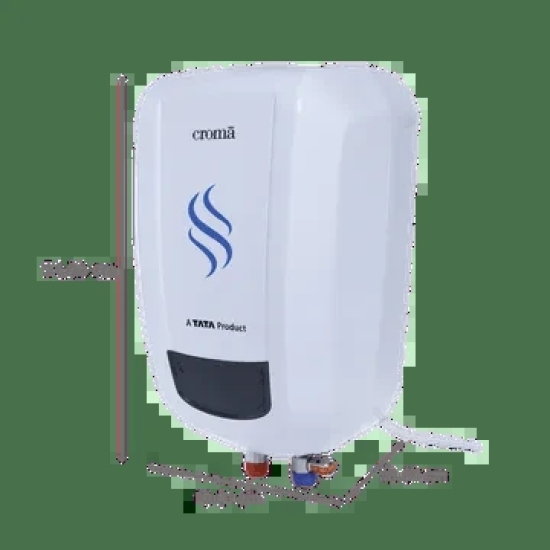 Croma 5 Litres Instant Water Geyser (3000 Watts, White & Blue)