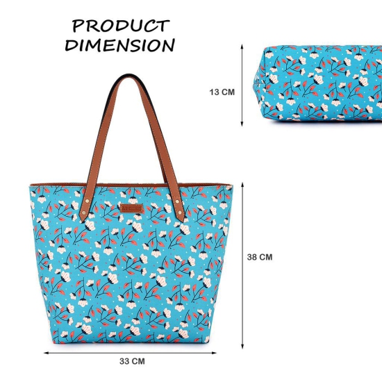 Lychee bags Women Printed Canvas Tote Bags