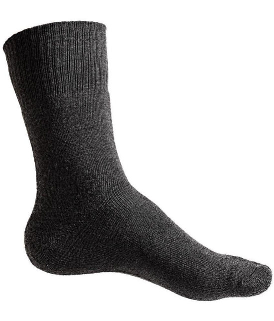 Texlon Woollen Casual Mid Length Socks Pack of 3 - Multi