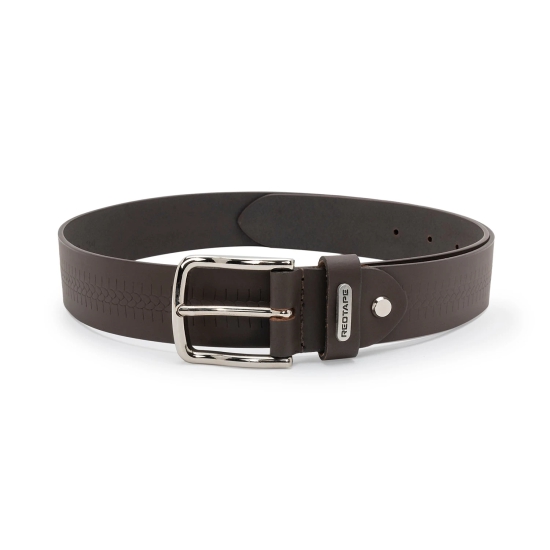 Red Tape Leather Belt For Men | Classic And Durable