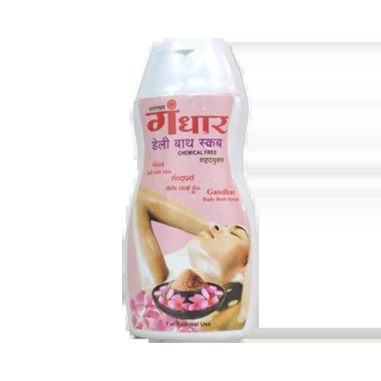 GANDHAR BATH SCRUB  SHARANGDHAR AYURVEDA- Ayurvedic cleanser for skin nourishment