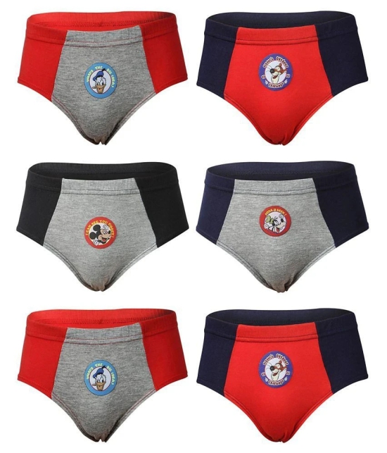 Bodycare Pack of 6 Baby Boys 100% Cotton Briefs ( Multi ) - 6-12 Months