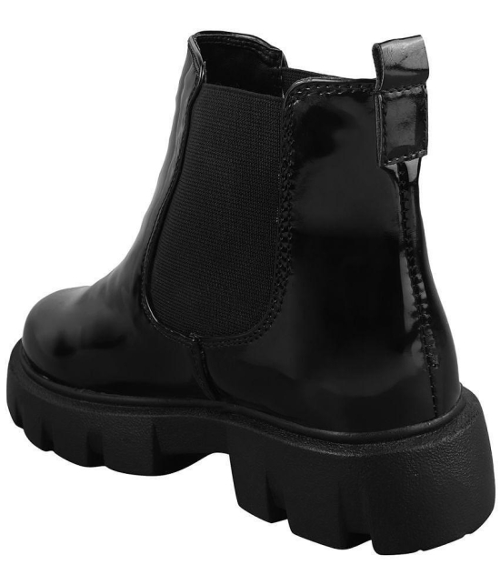 Shoetopia Black Women''s Ankle Length Boots - None