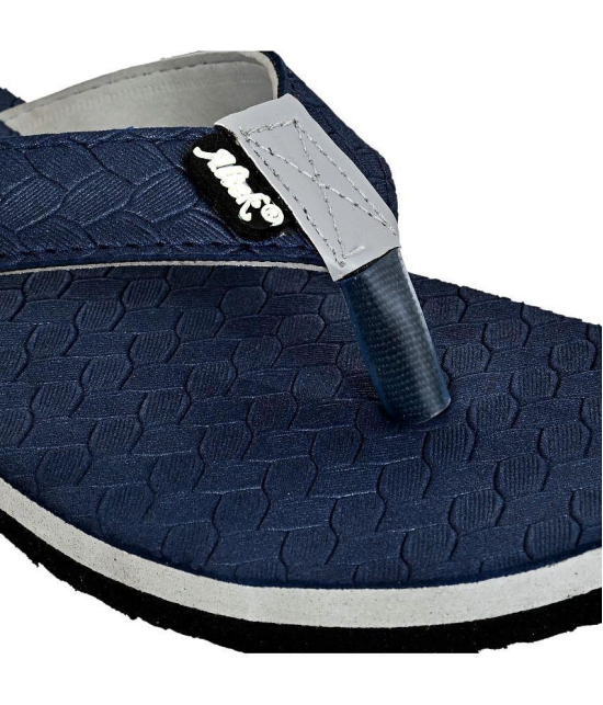 Altek - Blue Mens Thong Flip Flop - None