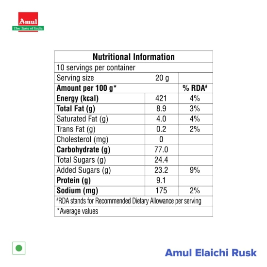 Amul Rusk Elaichi