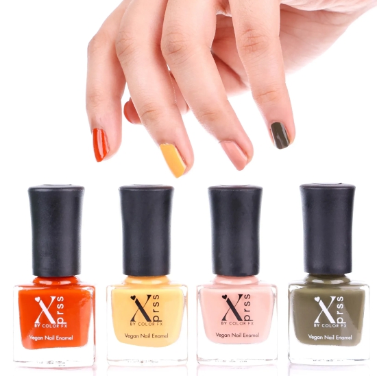 Color Fx New York Xprss Premium Non UV Gel Polish, Vegan & 21 Toxin Free, Infused with Keratin & Hexanal Pack of 13