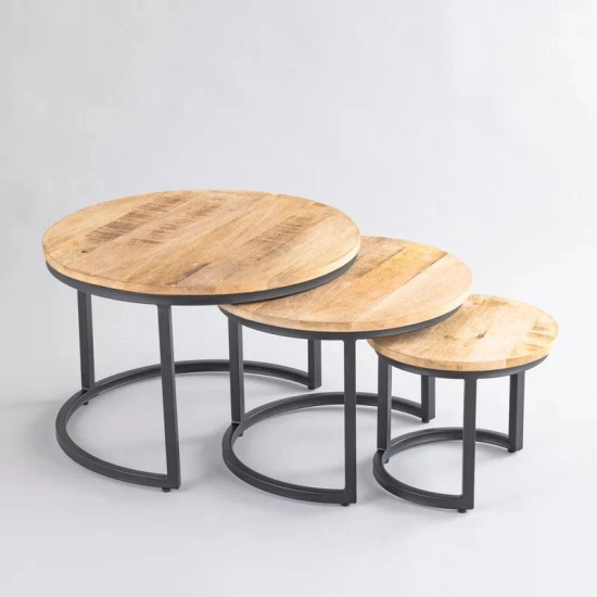 AURORA NESTING TABLE SET OF 3