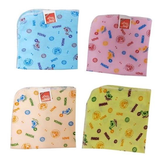 Cotton Washcloths towel brup cloth for New Borns Face Towels Assorted - WCM42 Combo P4 