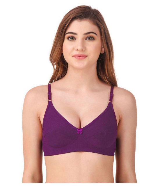 Fasense Cotton T-Shirt Bra - Brown - 38B