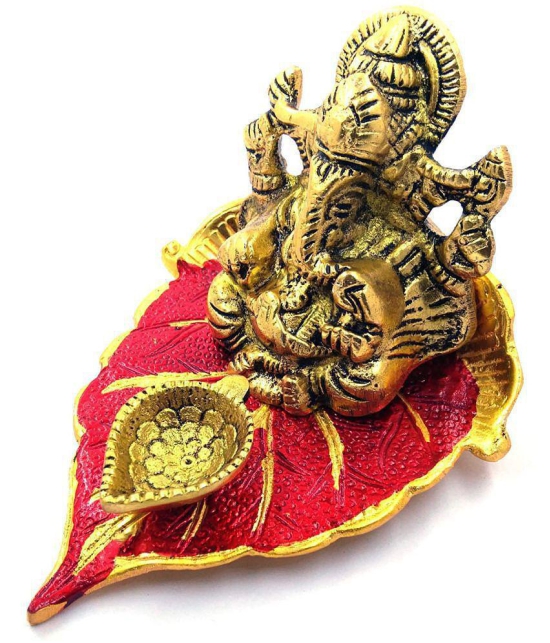 Home Lane - Patta Ganesh 12 cm ( Pack of 1 )