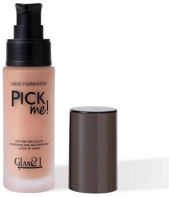 Glam21 Pick Me! Matte Foundation for Non-sticky Instant Spotless Glow Long Stay 40gm Fudge-05