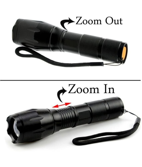 let light - 20W Rechargeable Flashlight Torch ( Pack of 1 )