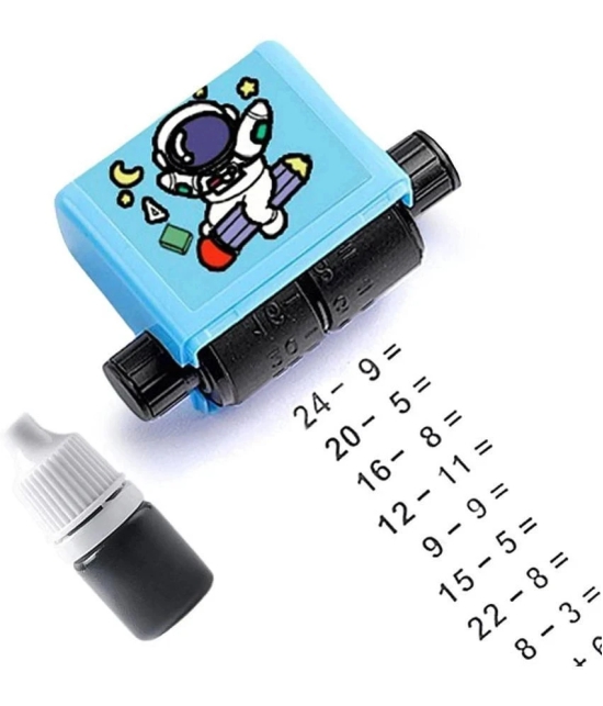 DIVISION MATH STAMP ROLLER