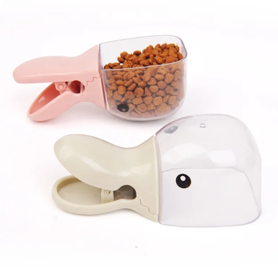 Multifunctional Food Scooper & Clipper-Biege