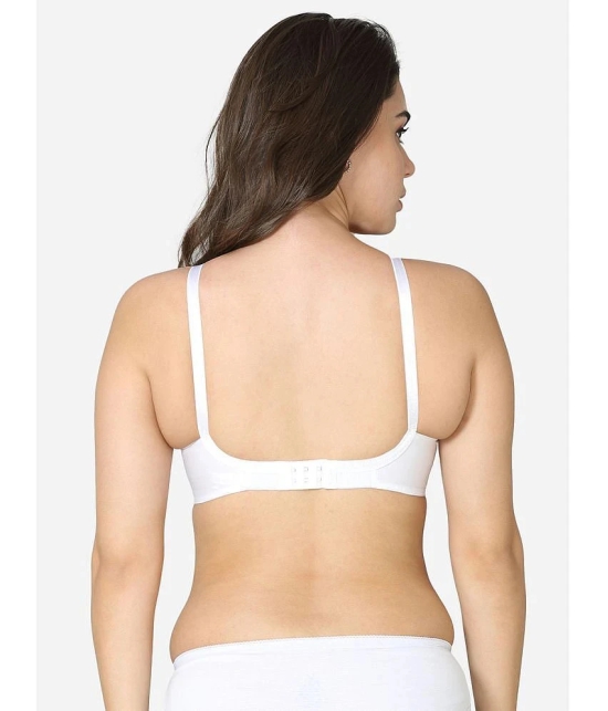 VStar - White Cotton Non Padded Womens Everyday Bra ( Pack of 1 ) - None